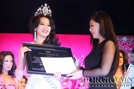 “Miss Mongolia-2014” тэмцээний ялагчаар Ю.Балжидмаа тодорлоо