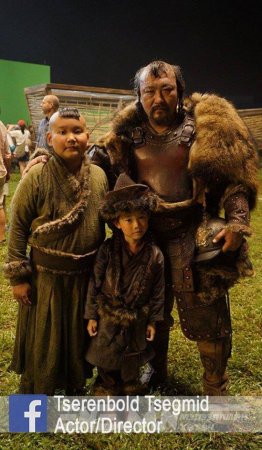 Жүжигчин Ц.Цэрэнболд "Марко Поло" олон ангит киноны 2-р бүлэгт Чингис хааны дүрийг бүтээжээ