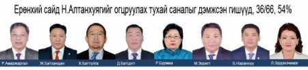 АН-ААС С.БАЯРЦОГТООС ГАДНА МОАХ, "ШОНХОР"-ЫН ЗАРИМ ГИШҮҮД НЭР ДЭВШИХ ЭРХ АВЧ ЧАДАХГҮЙ ЮУ