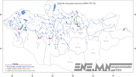 Үер, усны ослоос сэрэмжлүүлж байна 