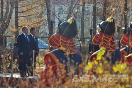 ОХУ-ын Батлан хамгаалахын сайд Сергей Шойгу айлчилж байна