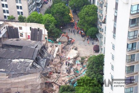 Шанхайд үйлдвэрийн барилга нурж, 10 хүн амиа алджээ
