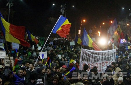 Румынд авилгын эсрэг томоохон жагсаал боллоо