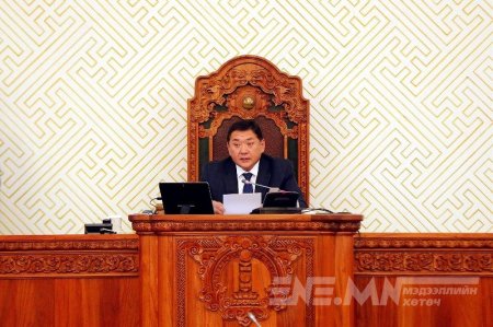 УИХ-ын намрын ээлжит чуулганыг нээж УИХ-ын дарга М.Энхболдын хэлсэн үг