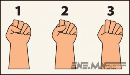 Гараа хэрхэн атгадгаар тань шинжье!